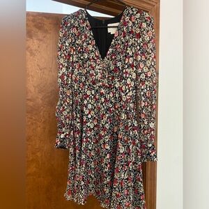 Kate Spade Floral Park Clip Mini Dress